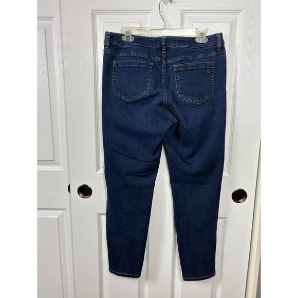 Two by Vince Camuto Tapered Jeans Blue Denim Stretch Size 31/12 - Picture 2 of 9